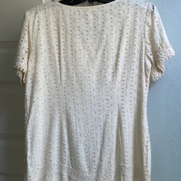 Sundance Ivory Lace/Eyelet Dress - Picture 4 of 10